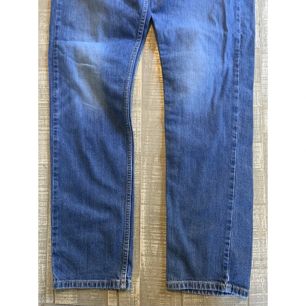 Levi's 511 Jeans Men's 33x32 Blue Denim Straight Workwear Mid Wash Blue Levi